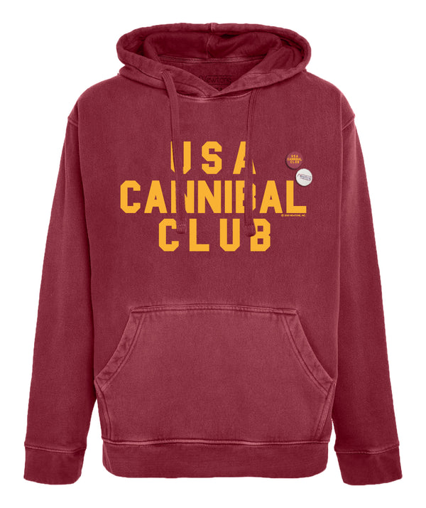 Hoodie jagger cherry "CANNIBAL"