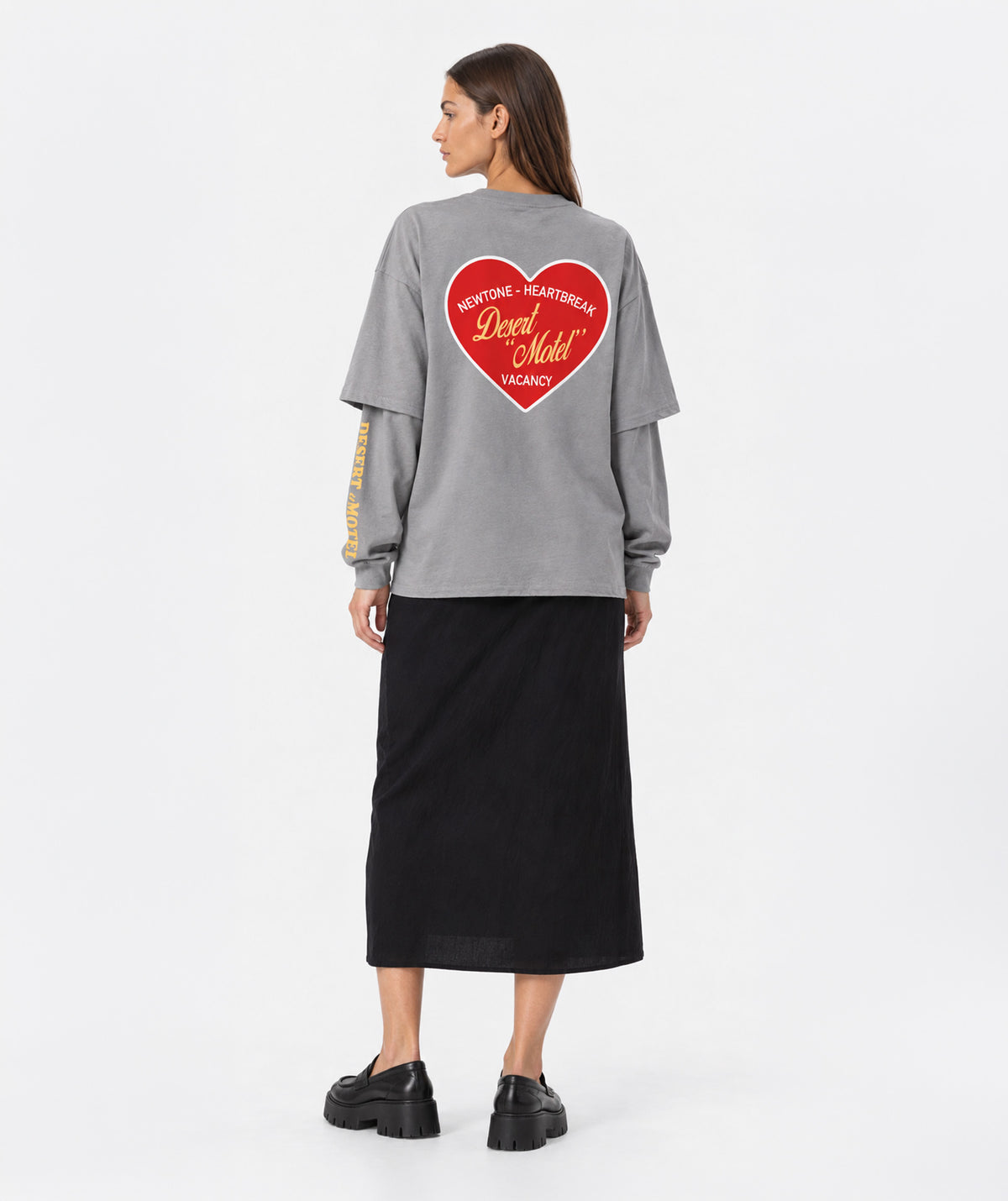 Tee shirt klimer grey "VACANCY"