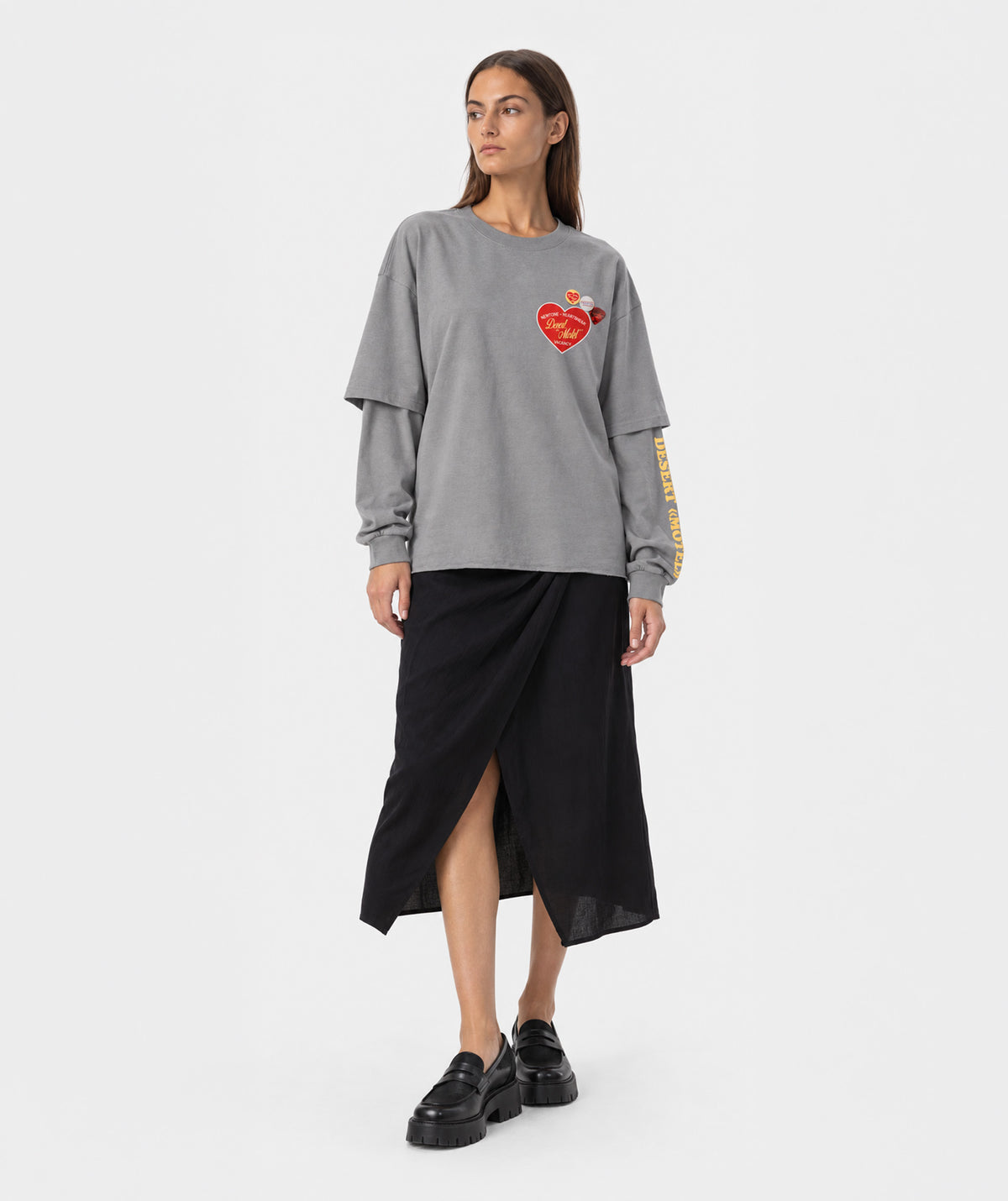 Tee shirt klimer grey "VACANCY"