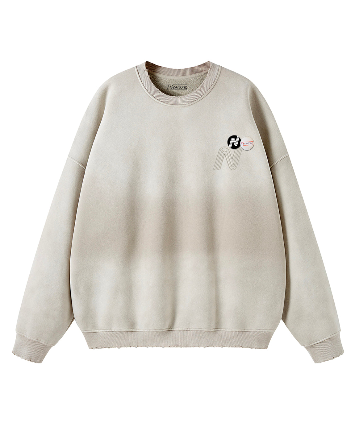 Sweatshirt piper vintage natural "TRADE"
