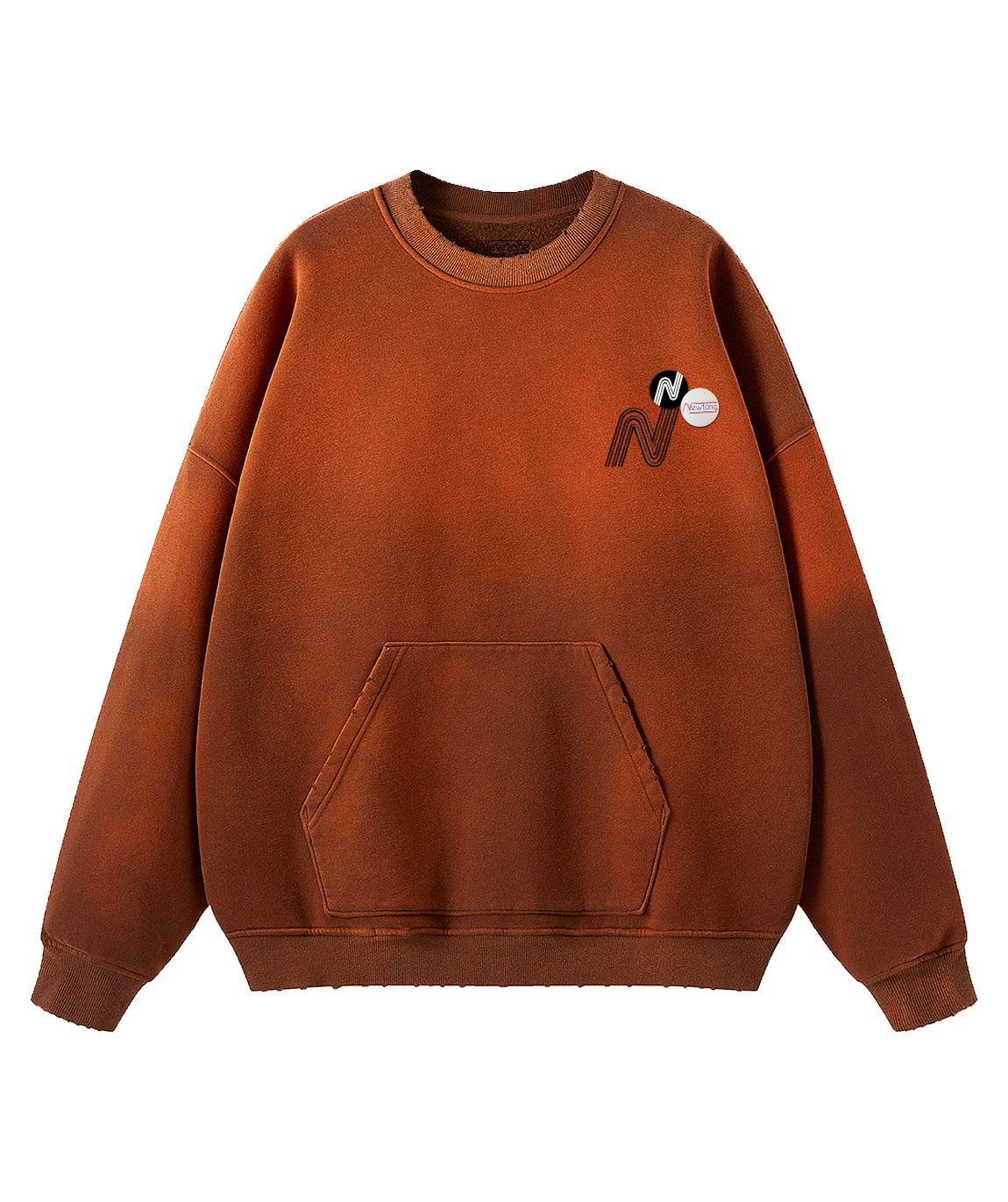Sweatshirt piper vintage brown "TRADE"