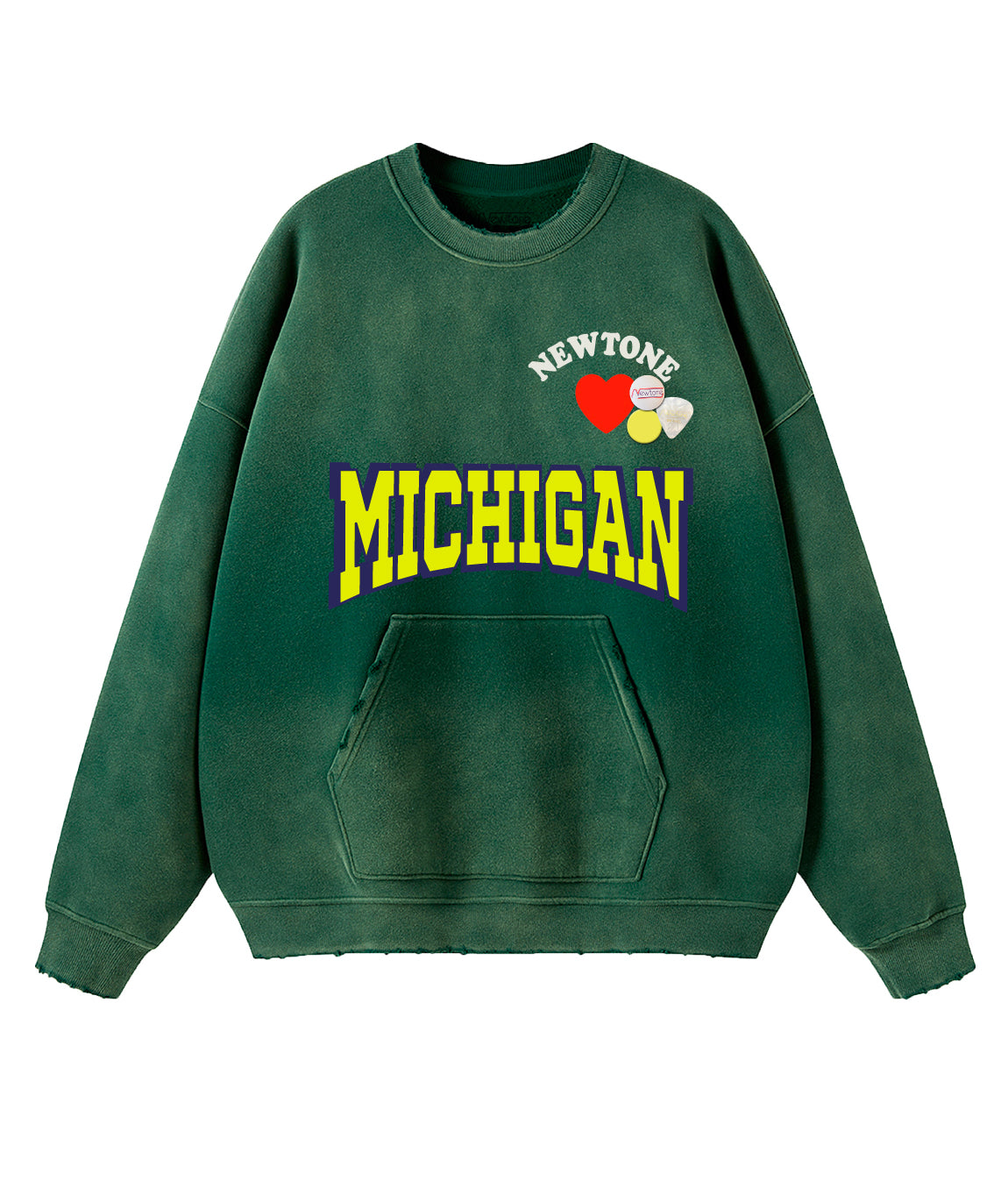 Sweatshirt piper vintage forest "NWTLOVE"