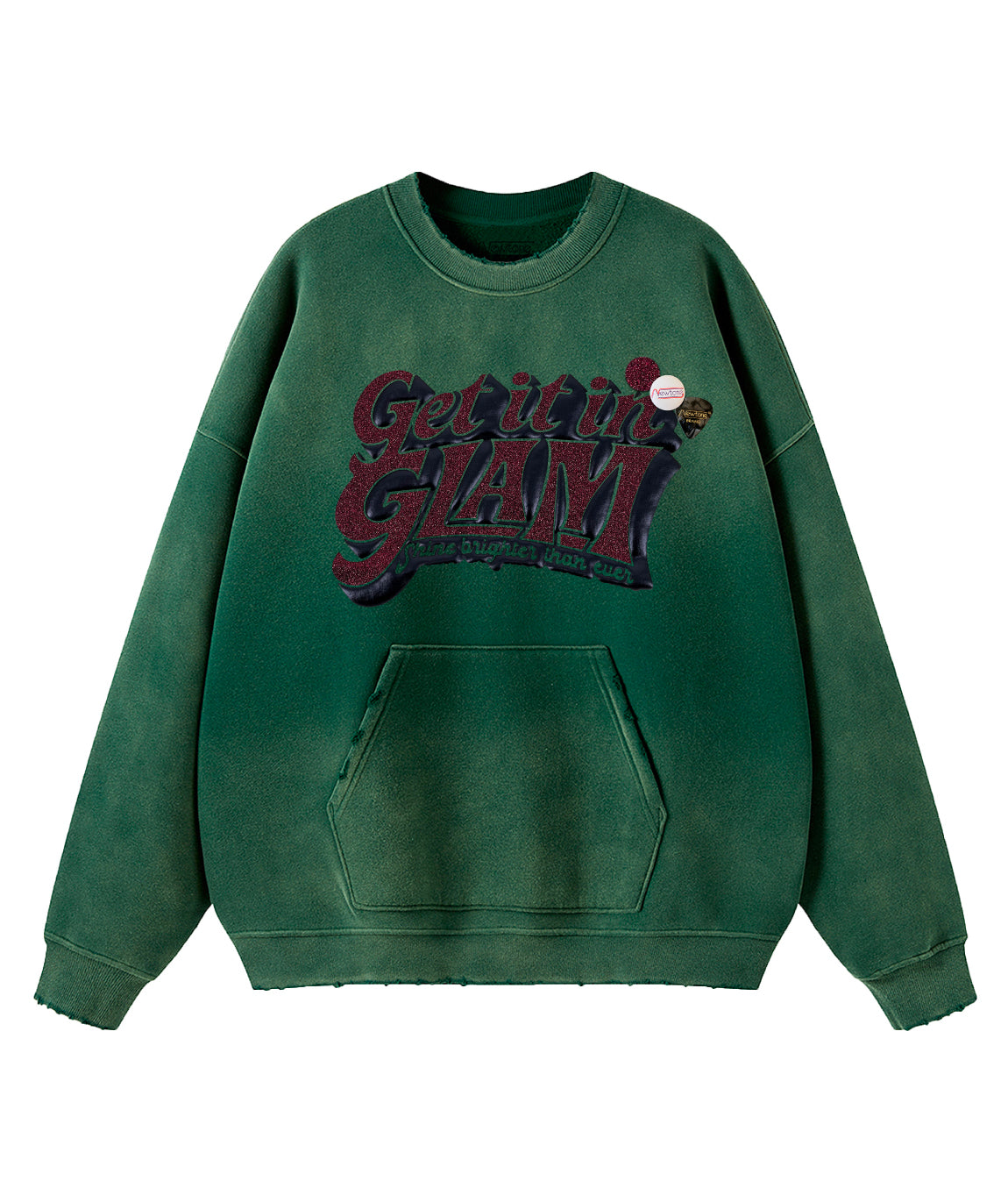 Sweatshirt piper vintage forest "BRIGHTER"