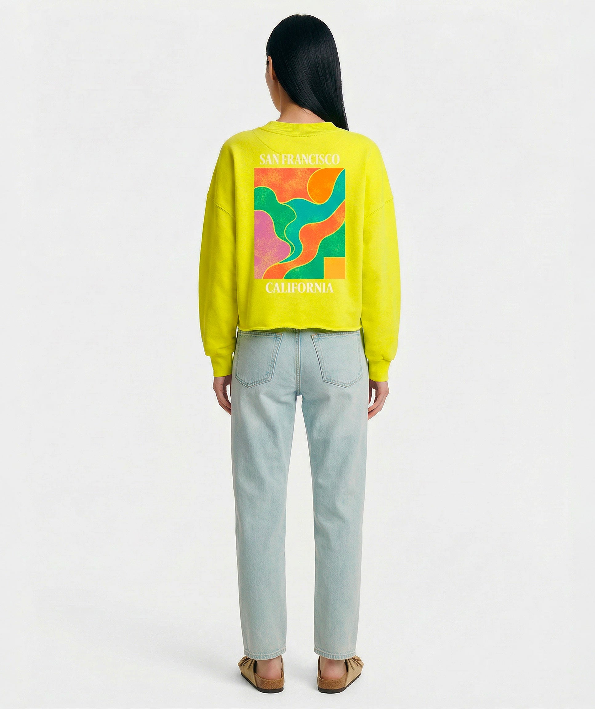 Crop sweatshirt porter sun "FRANCIS"