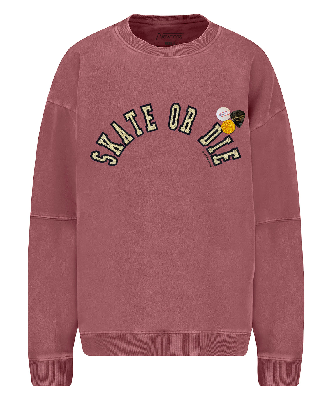 Sweatshirt roller brick "DIE"