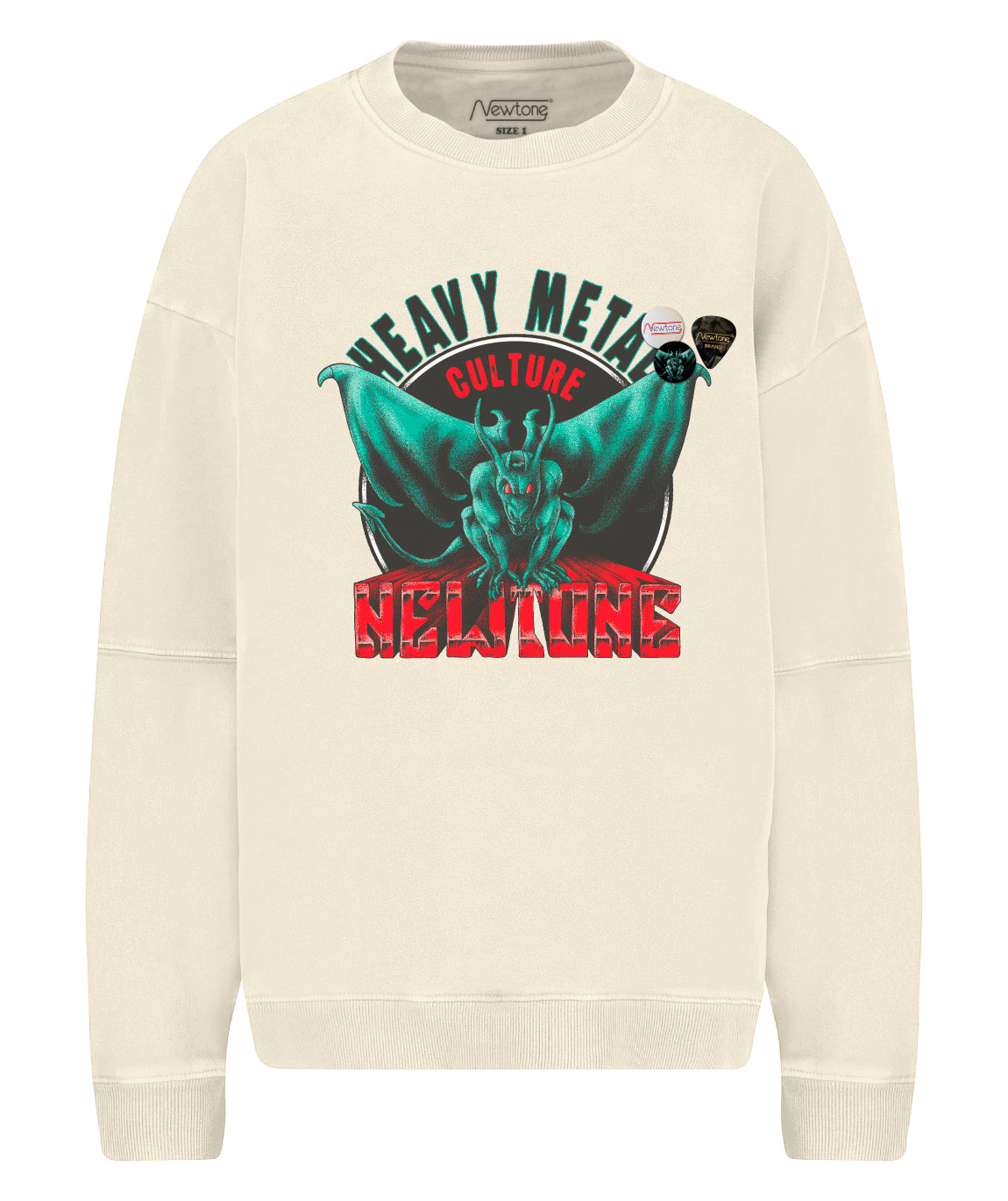 Sweatshirt roller natural "CULTURE"