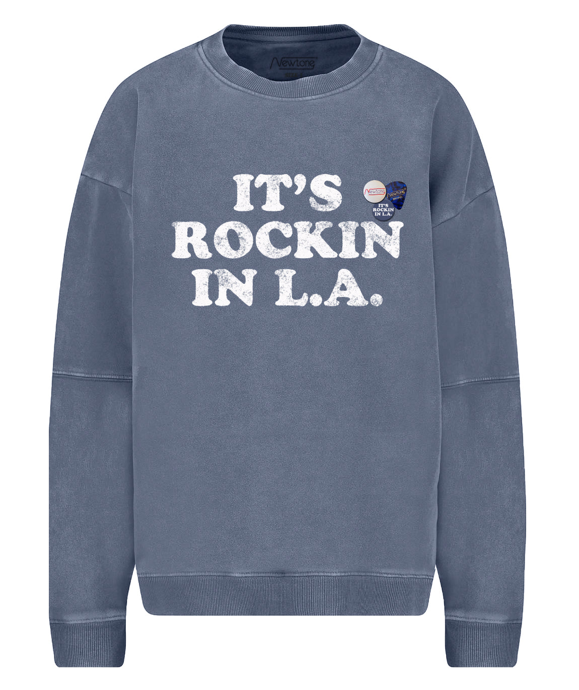 Sweatshirt roller denim "ROCKIN"