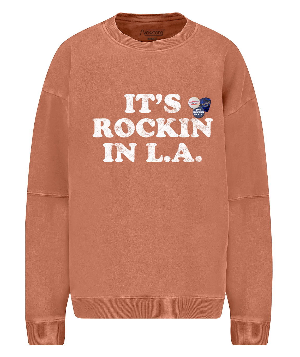 Sweatshirt roller yam "ROCKIN"