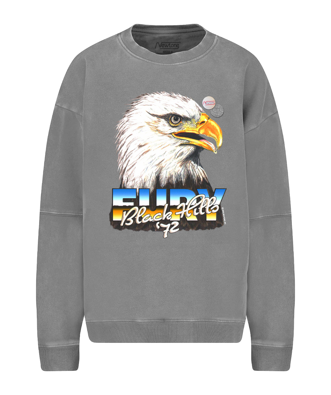 Sweatshirt roller grey "HILLS"
