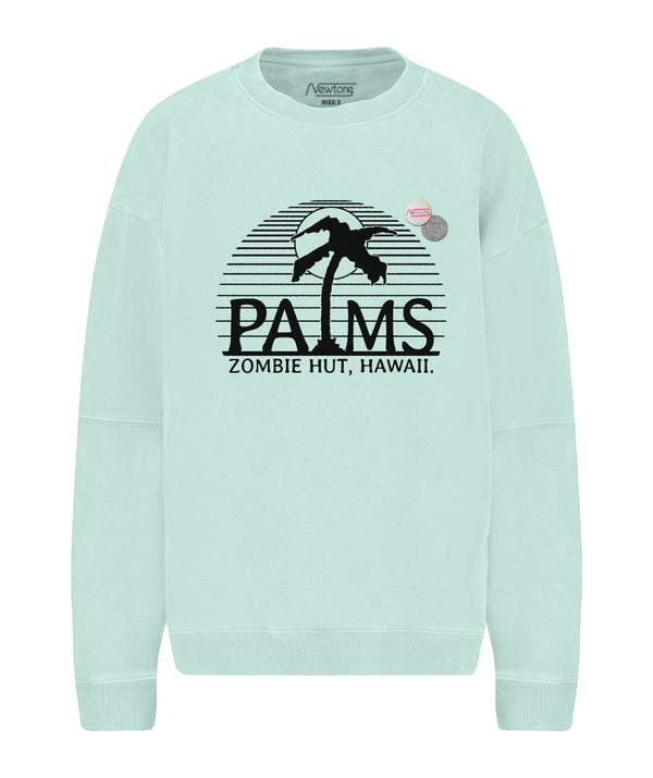 “PALMS” roller glass sweatshirt