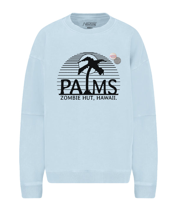 “PALMS” roller ice sweatshirt