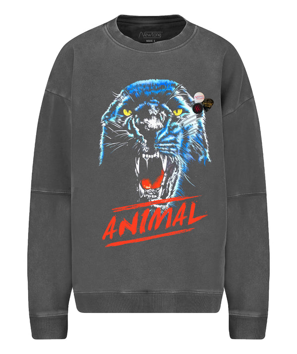 “ANIMAL” roller pepper sweatshirt