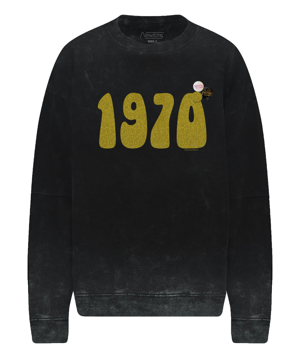 Sweatshirt roller napalm acid "1970 SS22"