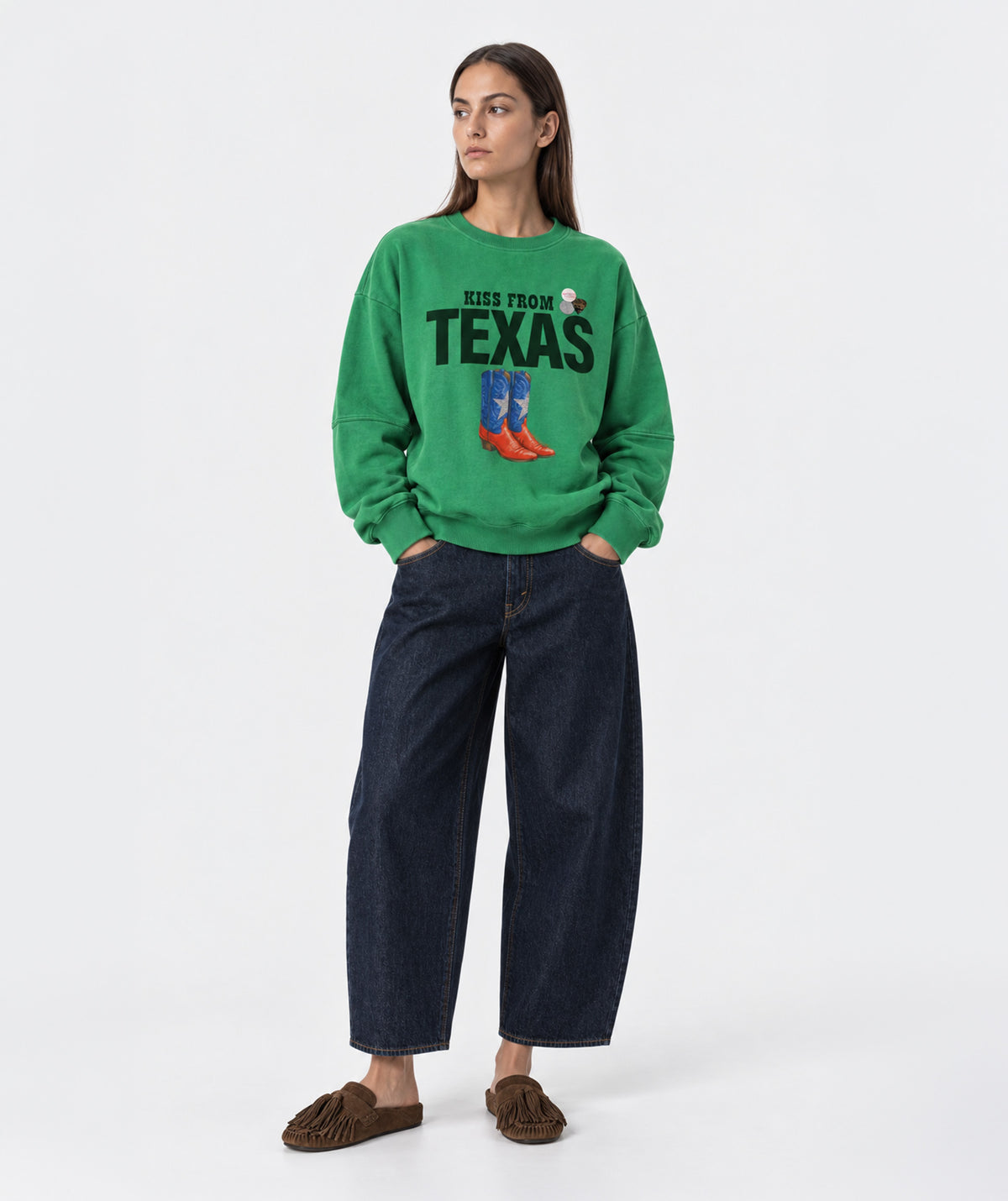 Sweatshirt roller grass "TIAG"