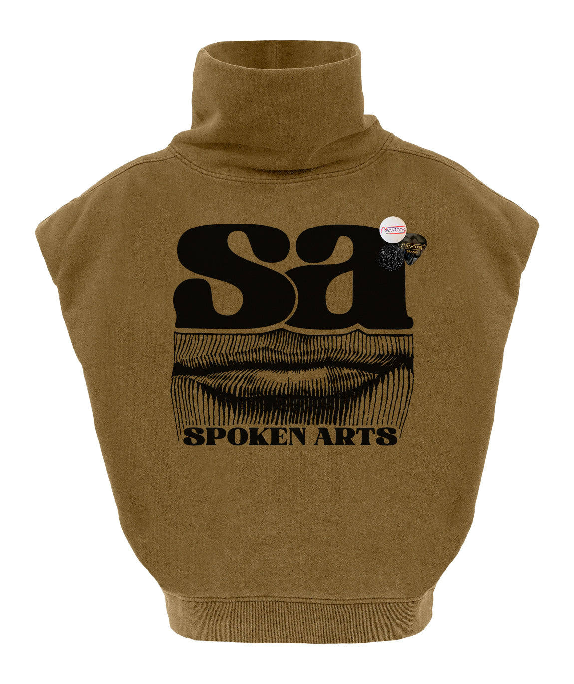 Sweatshirt sharper havane "SPOKEN"