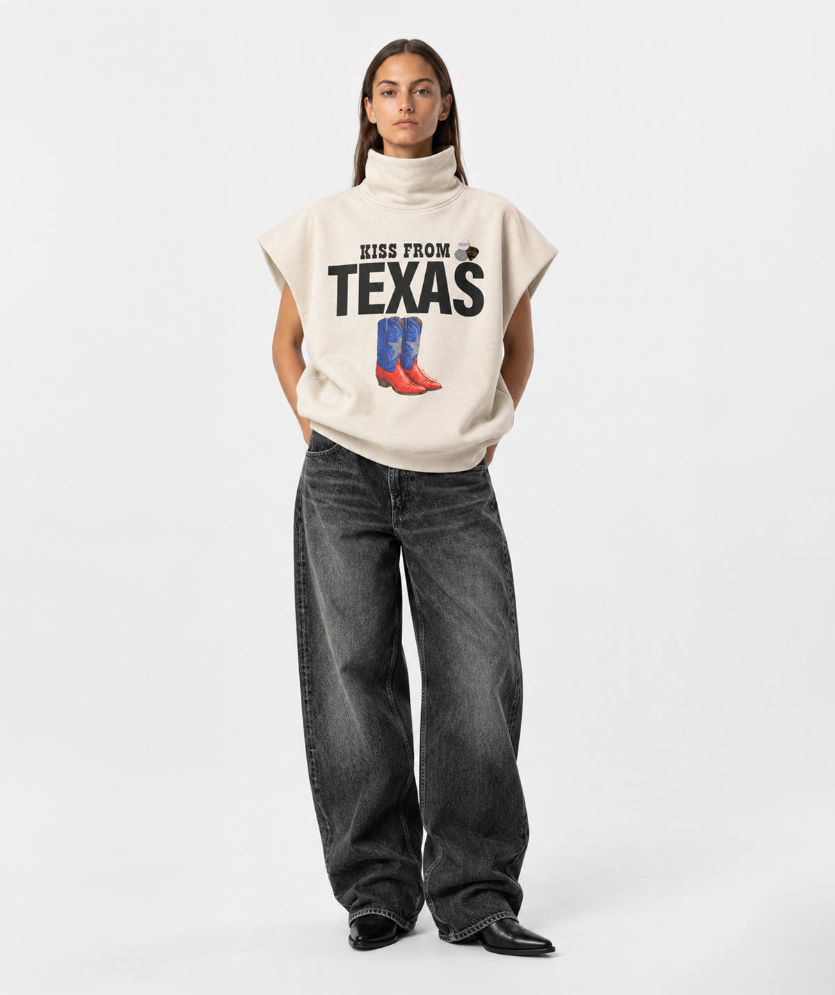 Sweatshirt sharper natural "TIAG"