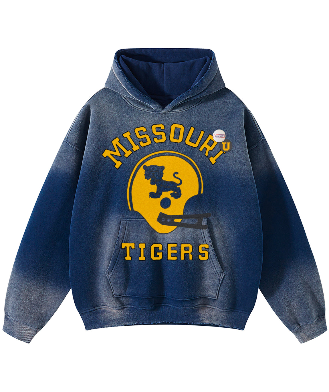 Hoodie skyler vintage blue "MISSOURI"