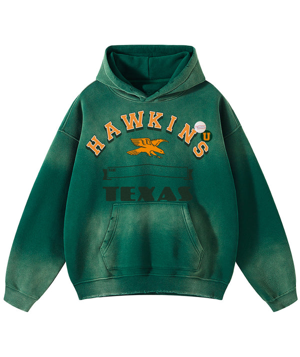 Hoodie skyler vintage forest "HAWKINS"