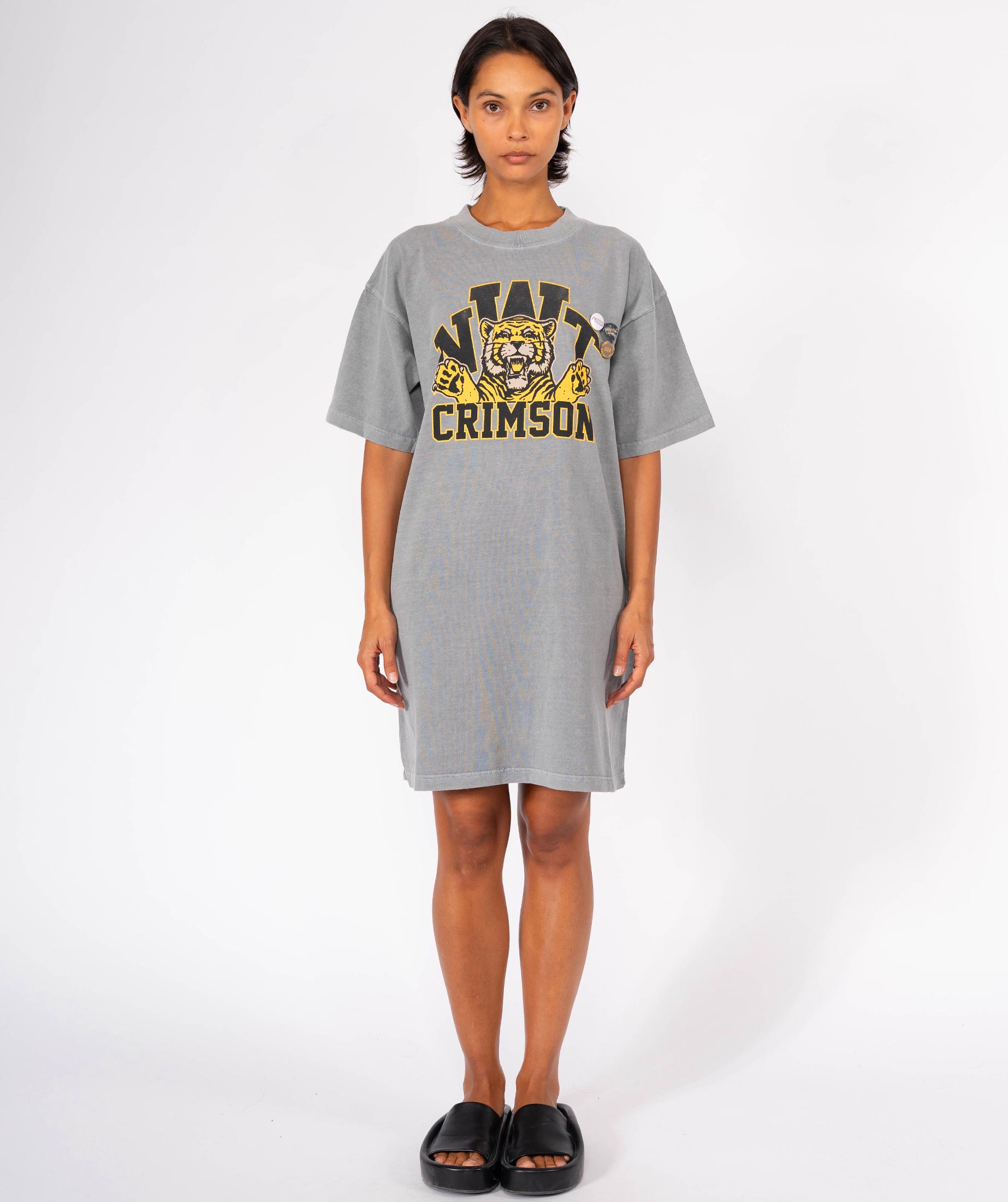 Robe janis grey "CRIMSON"