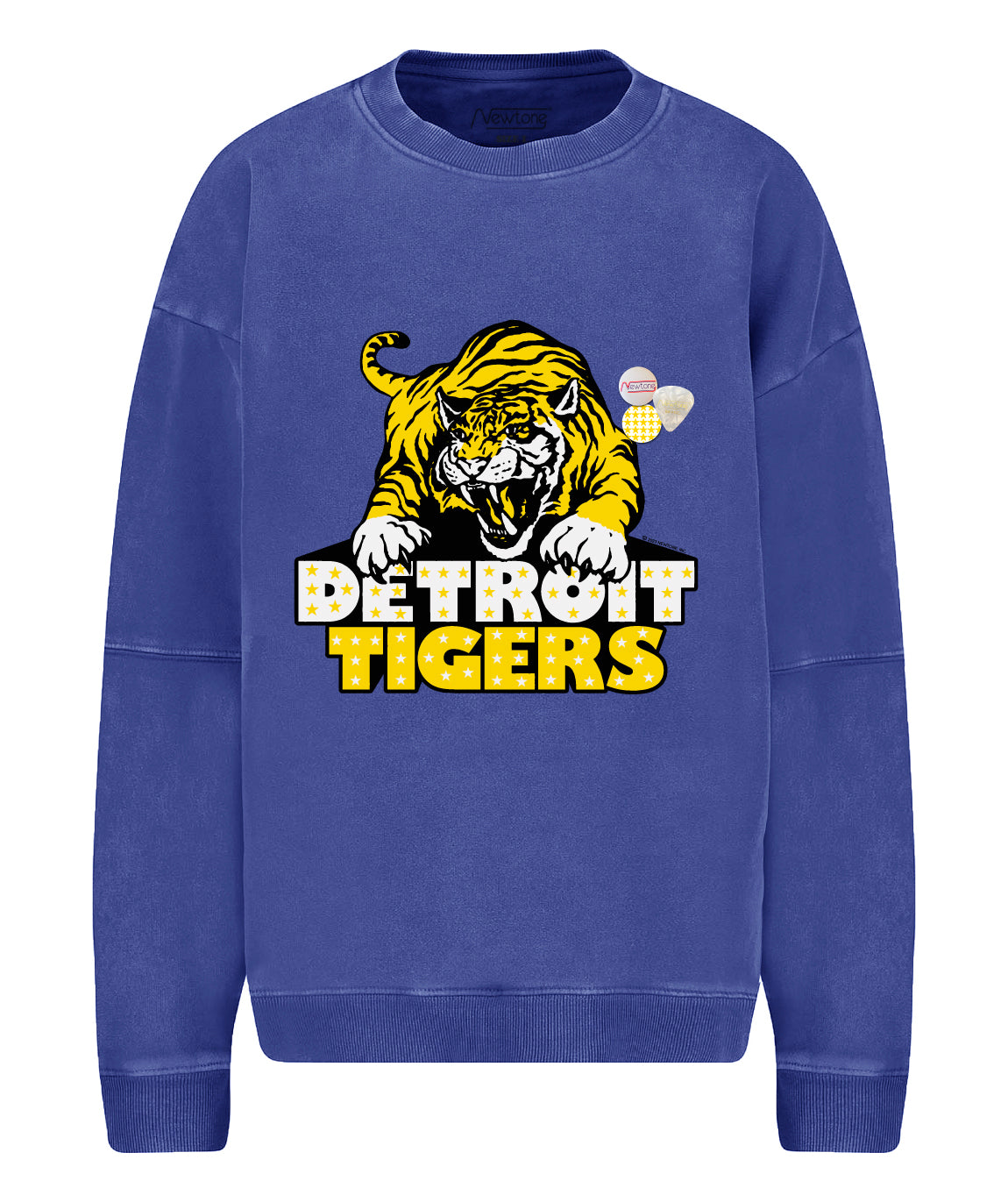 Sweatshirt roller flo blue "TIGERS"