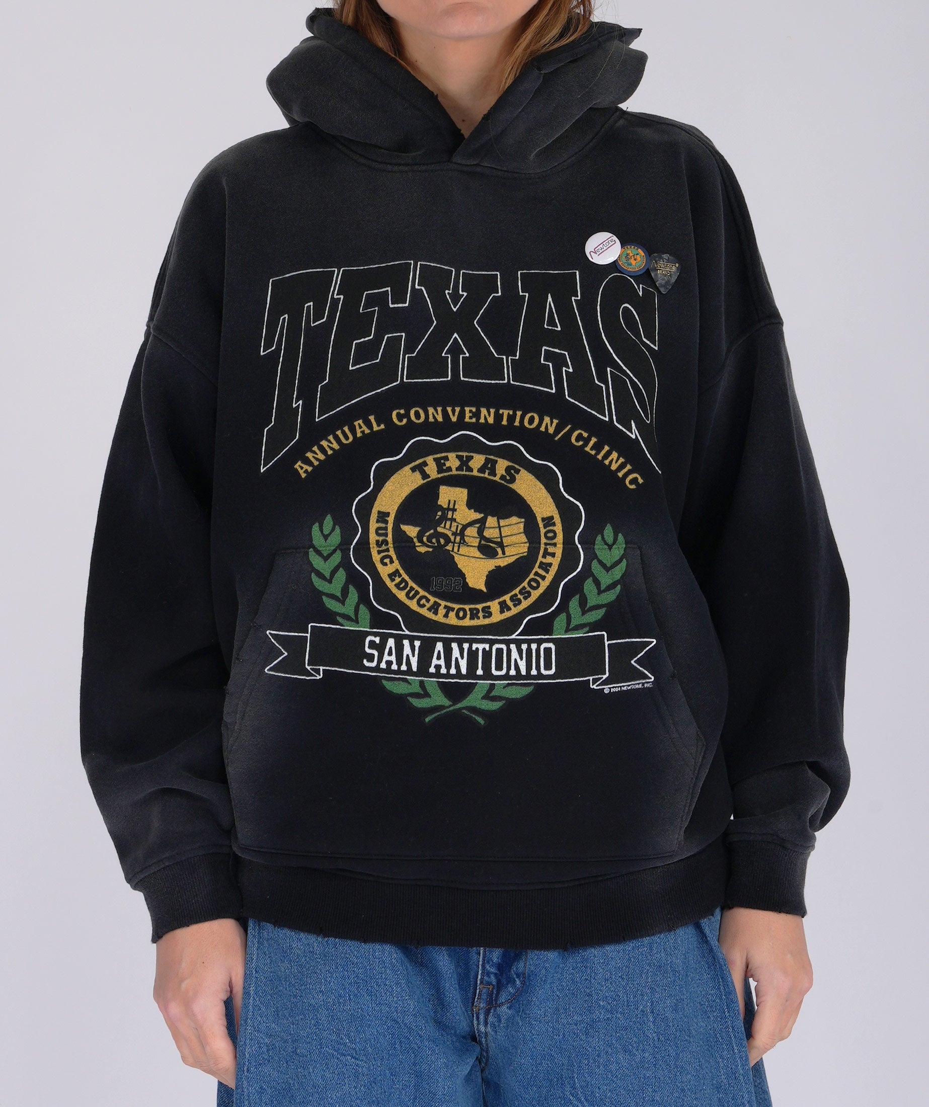 Hoodie skyler vintage night "TEXAS"