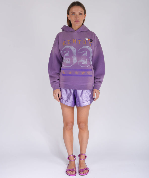 Hoodie skyler vintage purple "KENTON"