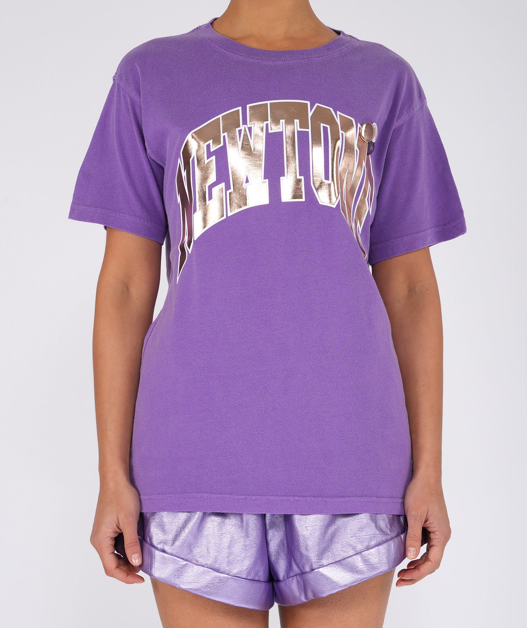 Tee shirt trucker purple "TONE SS25"