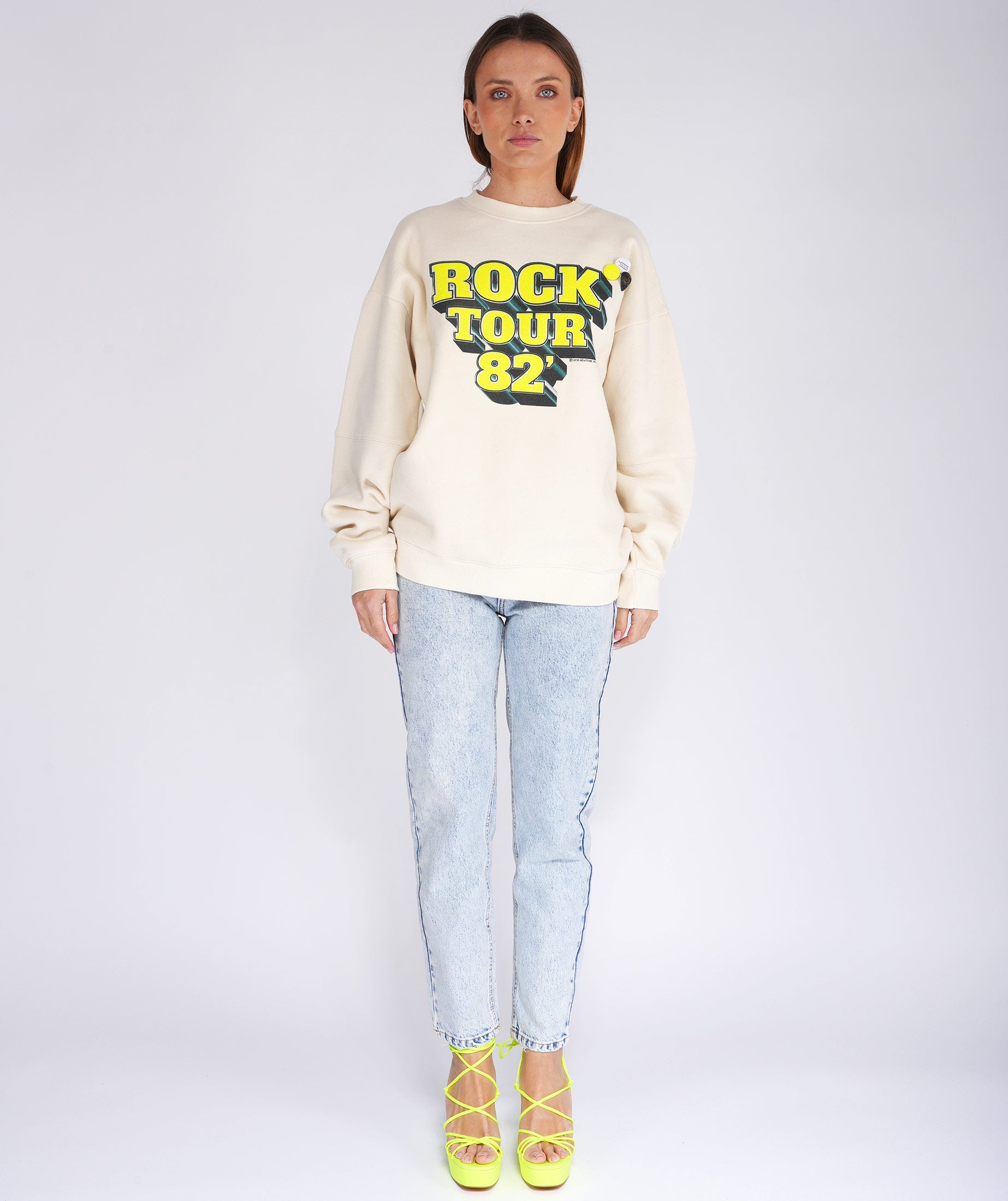 Sweatshirt roller natural "TOUR"