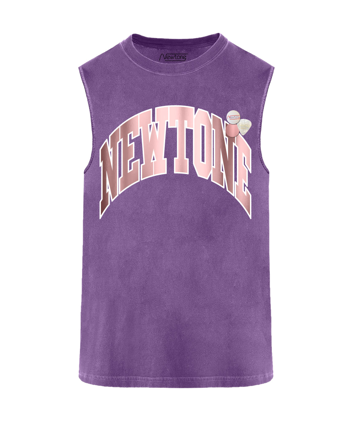 Tee shirt biker purple "TONE"