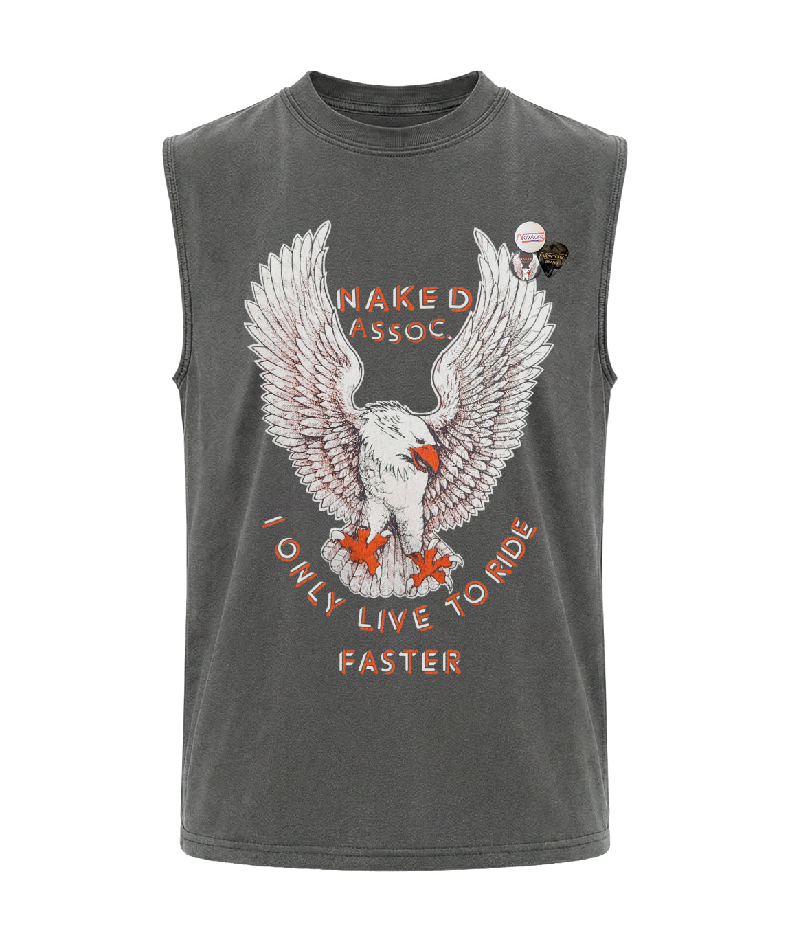 Biker T-shirt pepper "NAKED"