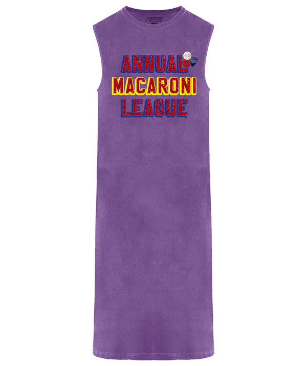 Robe daytona purple "MACARONI"