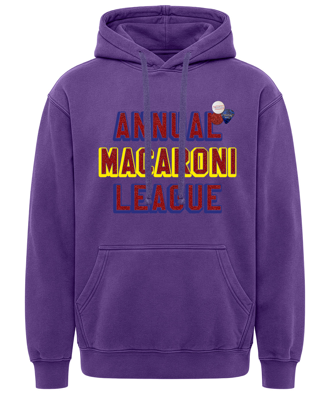Hoodie jagger purple "MACARONI"