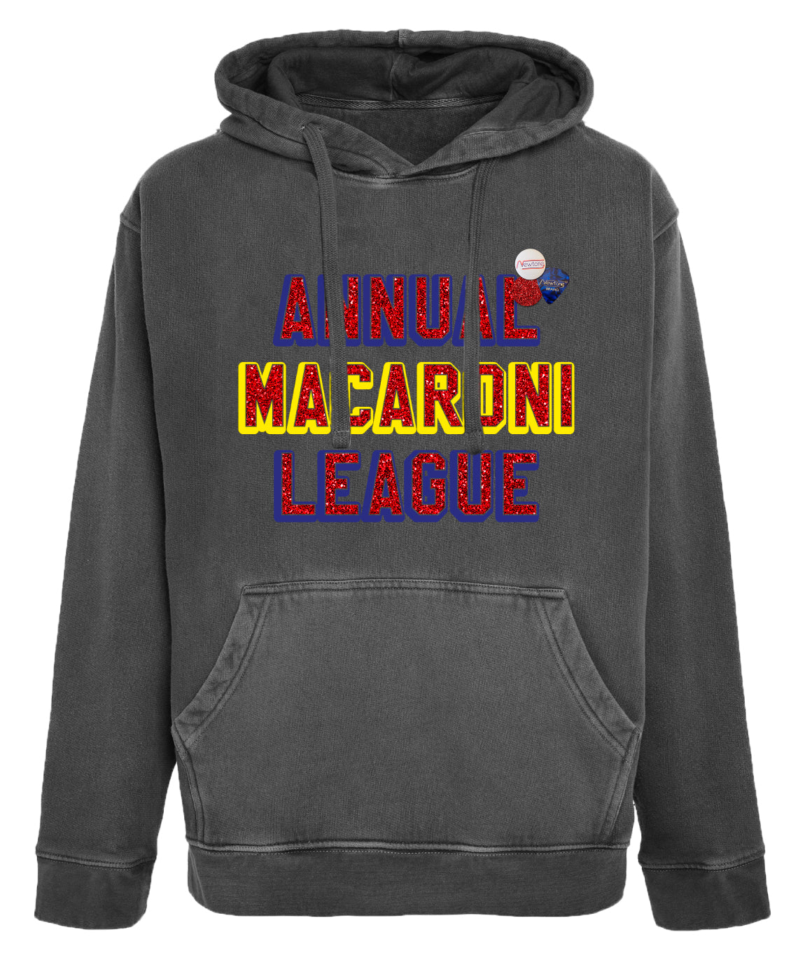 Hoodie jagger pepper "MACARONI"