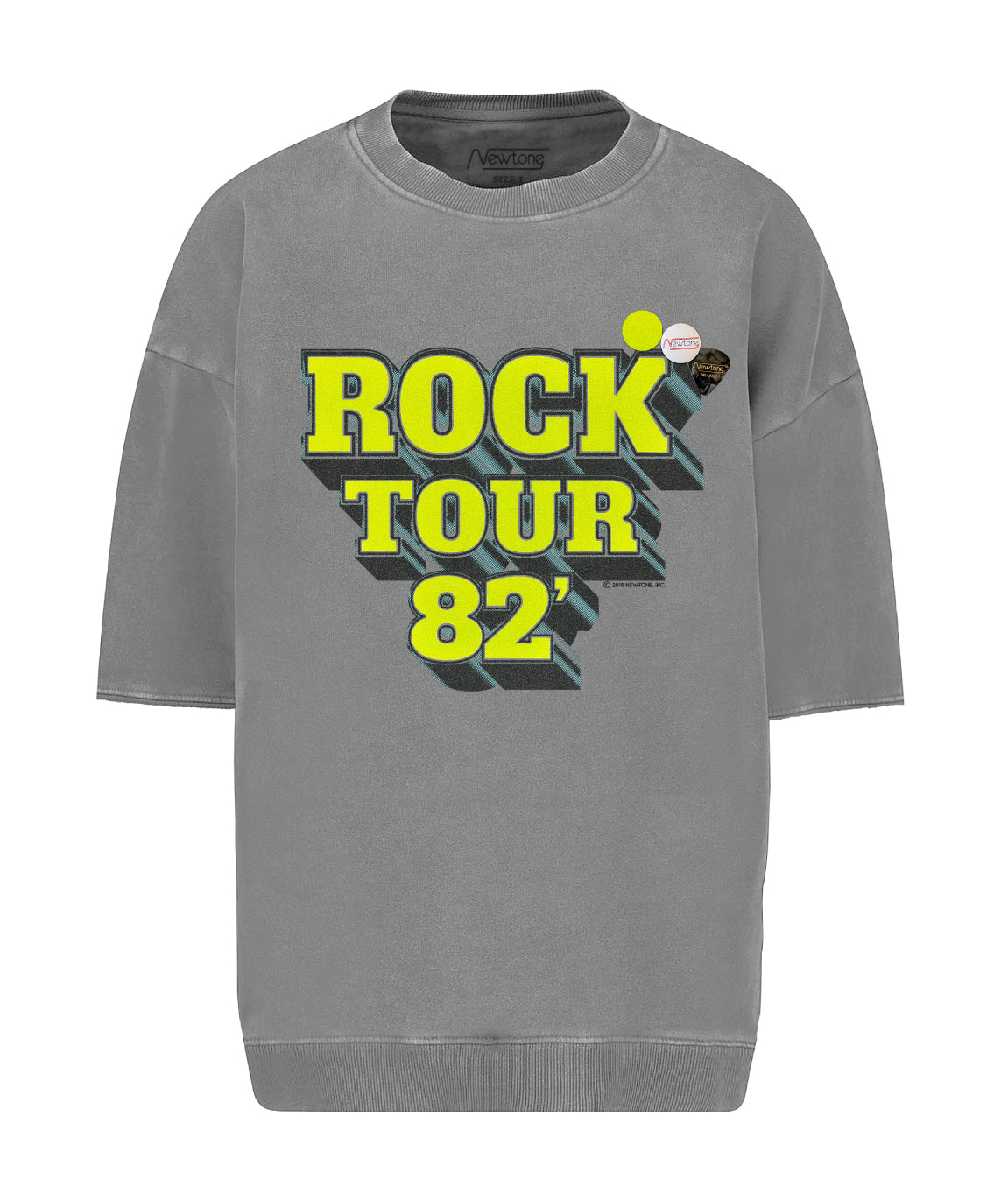 Sweatshirt linder grey "TOUR"