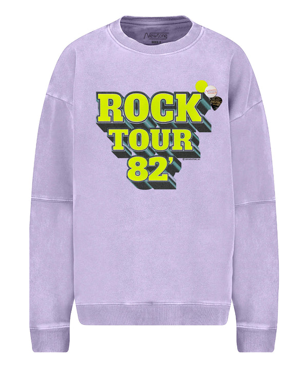 Sweatshirt roller lilac "TOUR"