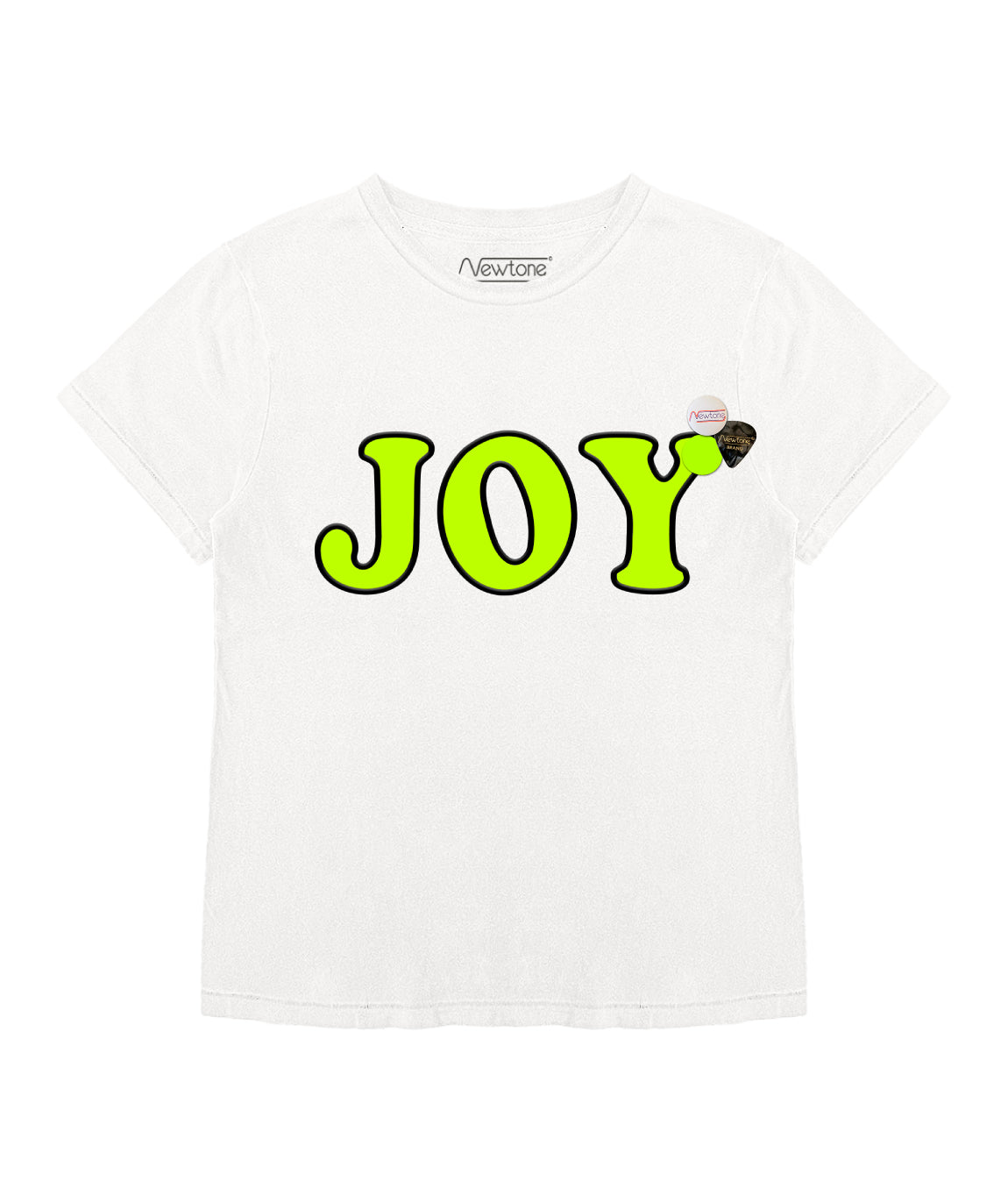 Tee shirt starlight dirty white "JOY"
