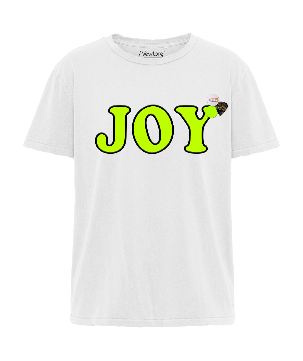 Tee shirt starlight dirty white "JOY"