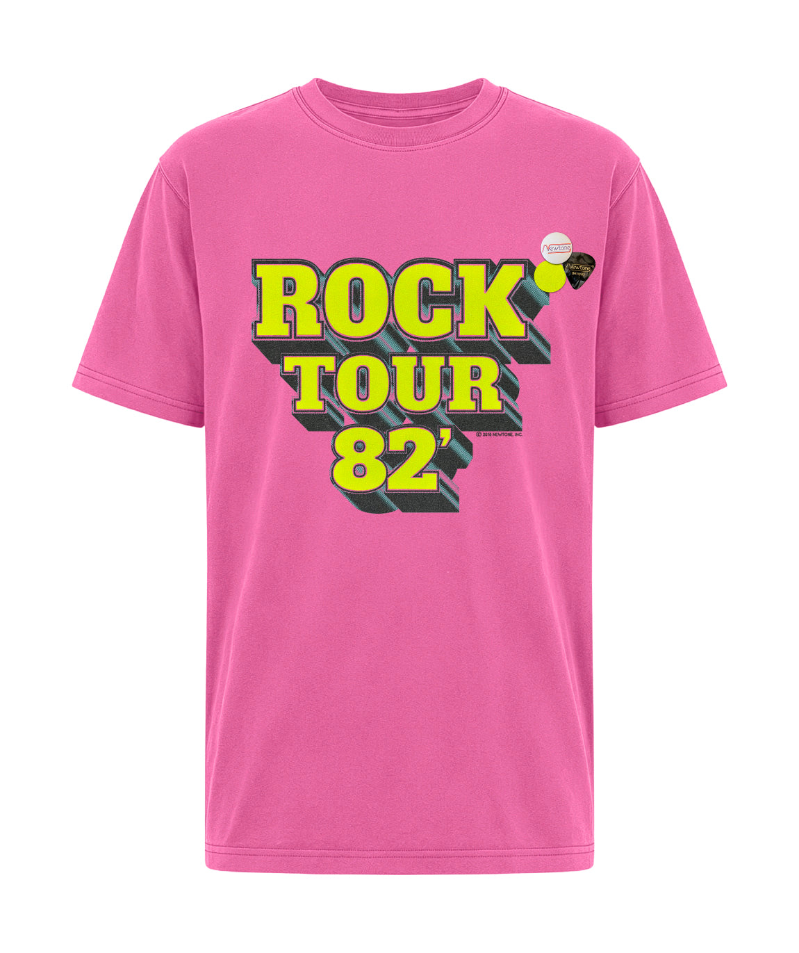 Tee shirt trucker fuschia "TOUR"