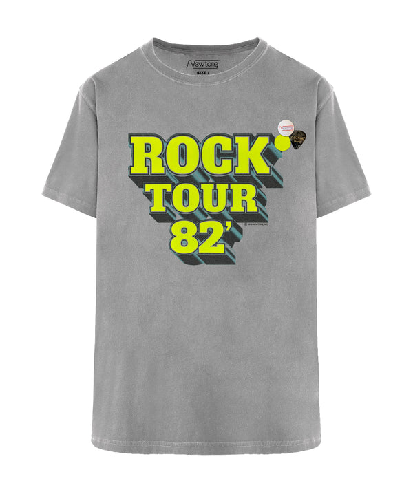 Tee shirt trucker grey "TOUR"