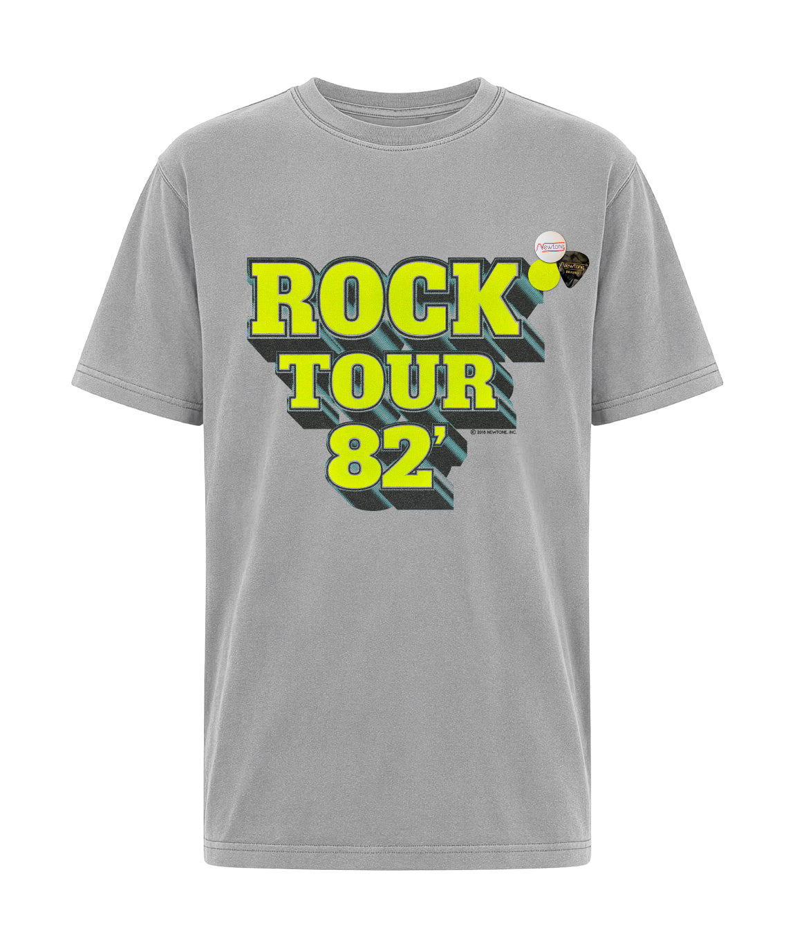 Tee shirt trucker grey "TOUR"