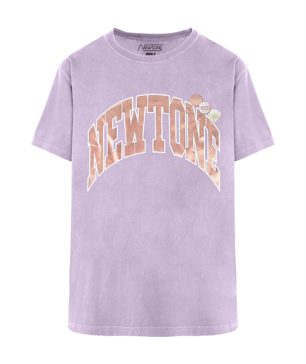 Tee shirt trucker lilac "TONE SS25"