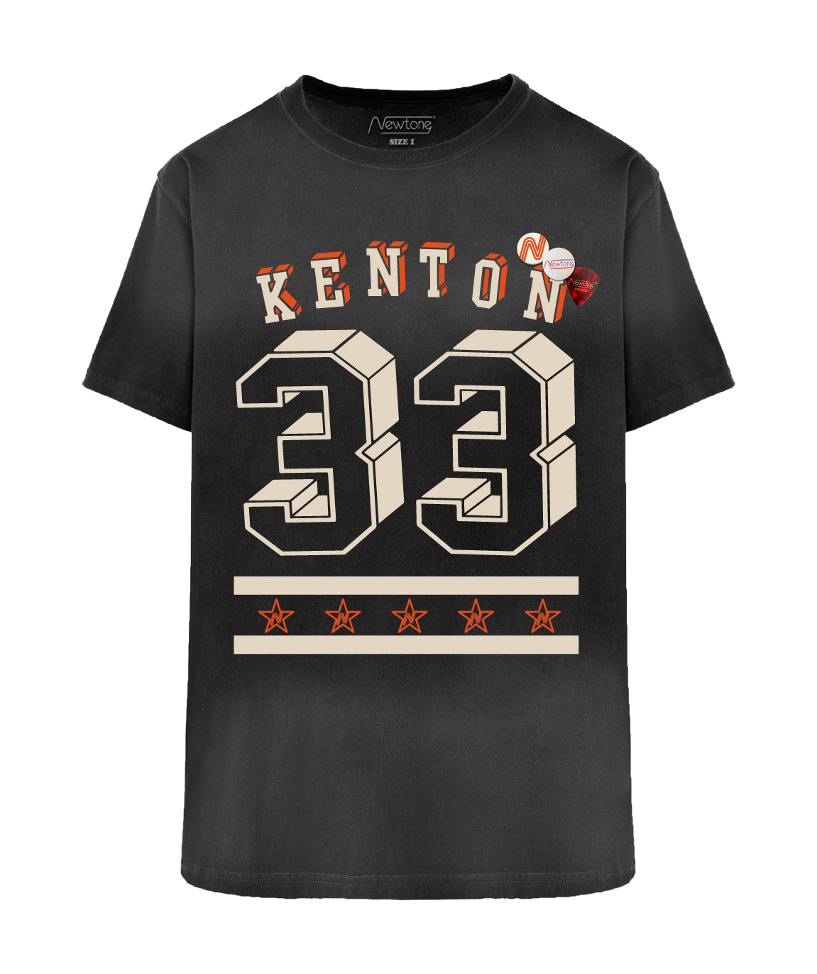 Tee shirt trucker vintage night "KENTON"