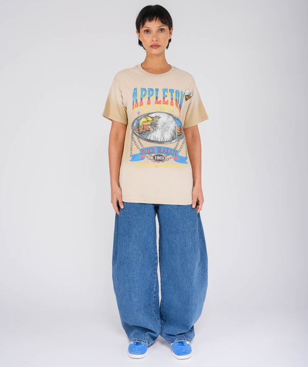 Pepper trucker t-shirt "AGAIN" 