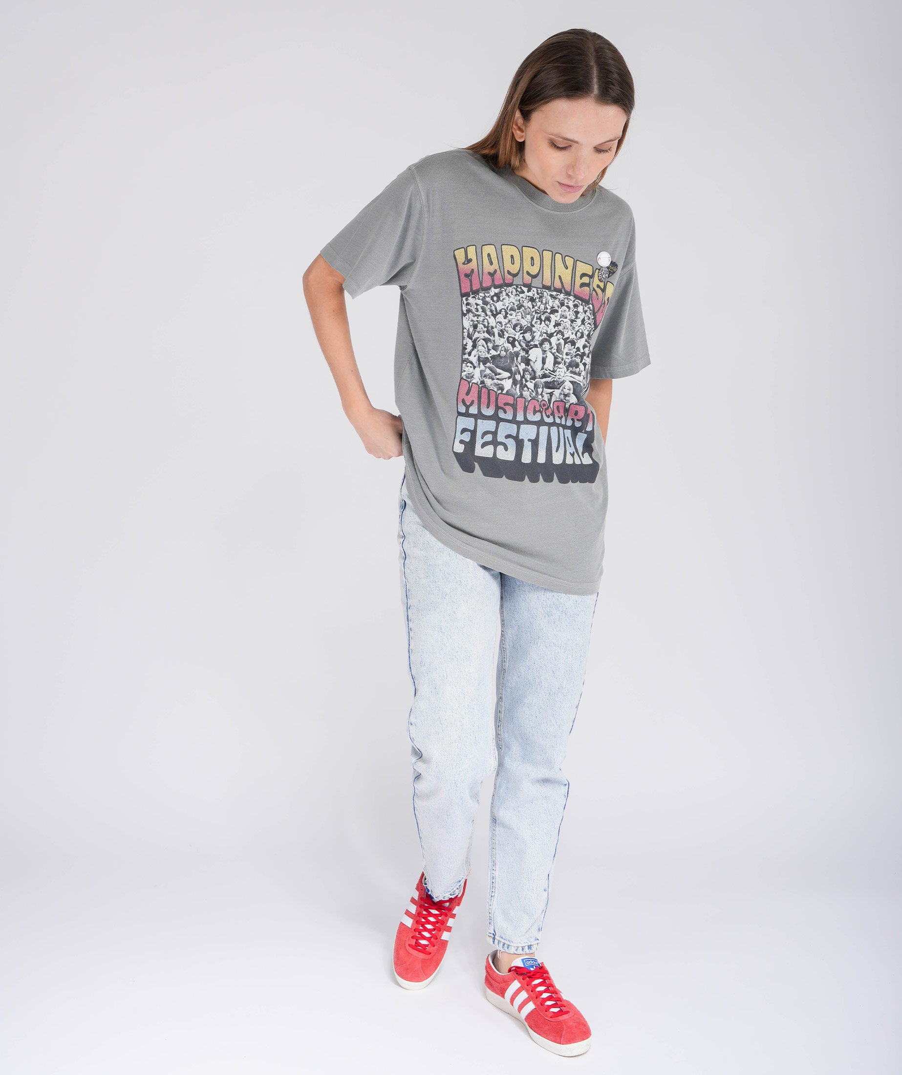 Tee shirt trucker grey "THREEDAYS"