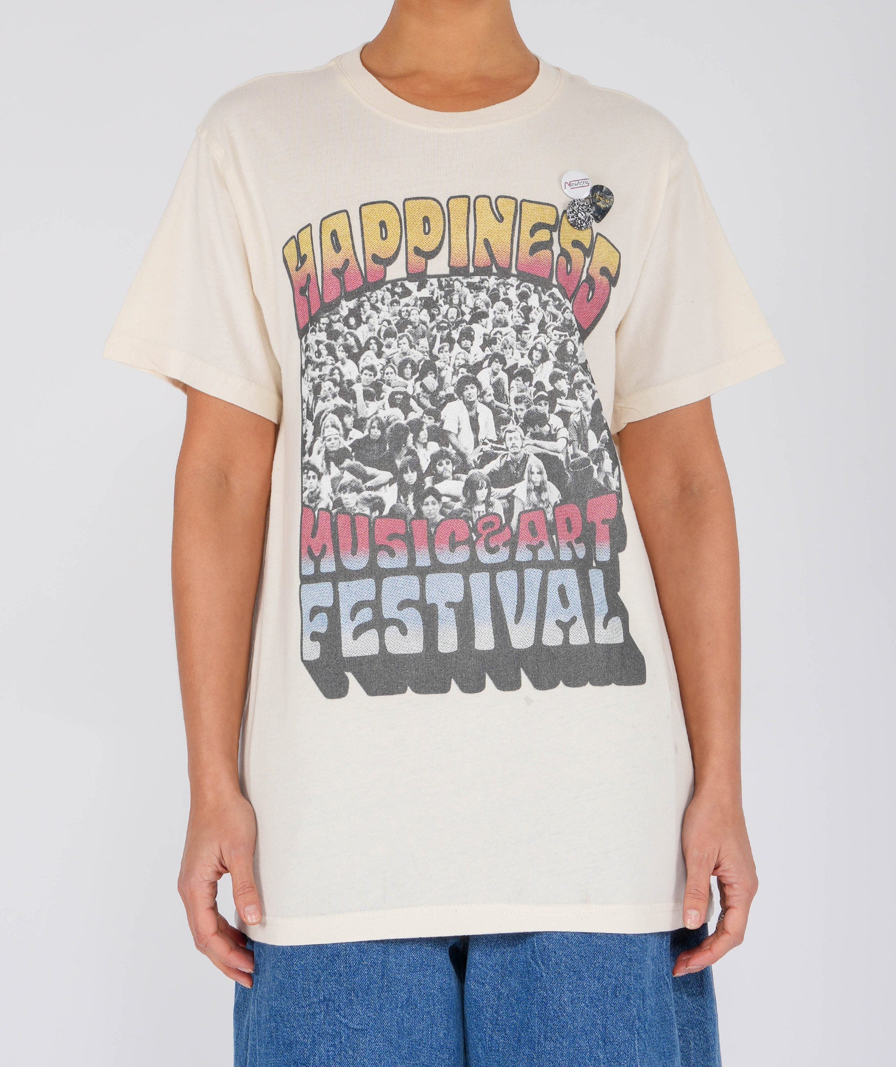 Tee shirt trucker natural "THREEDAYS"