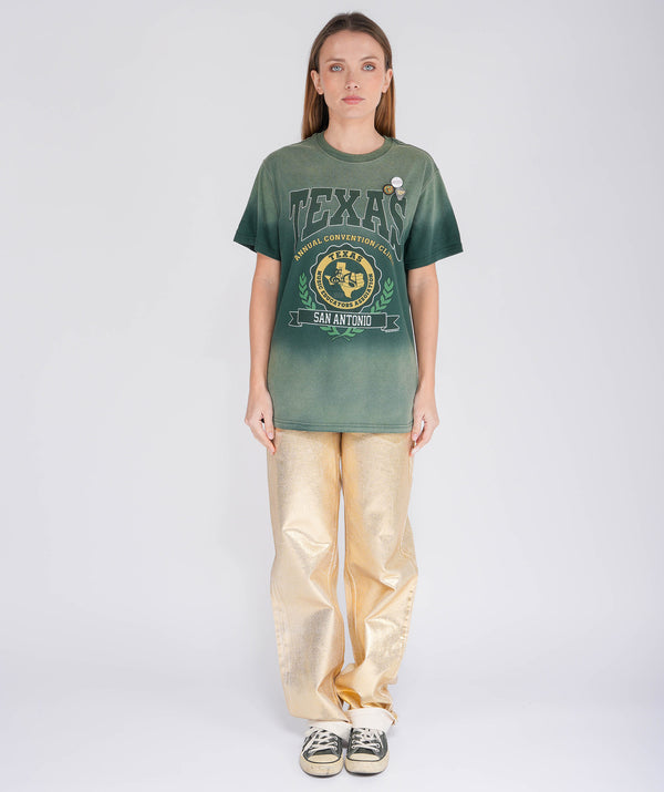 Tee shirt trucker vintage forest "TEXAS"