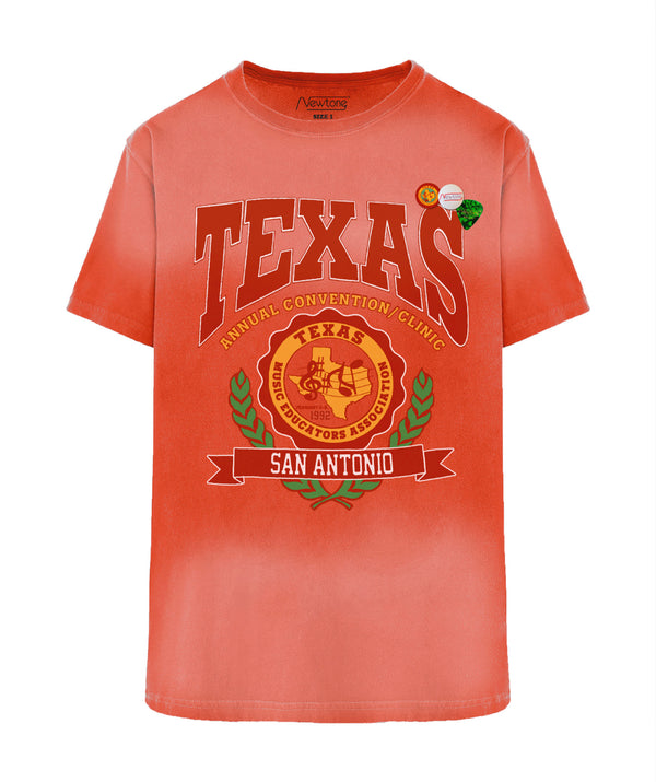 Tee shirt trucker vintage blood "TEXAS"
