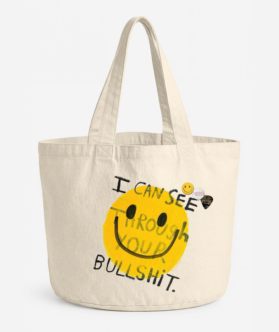 April "BULLSHIT" Tote Bag