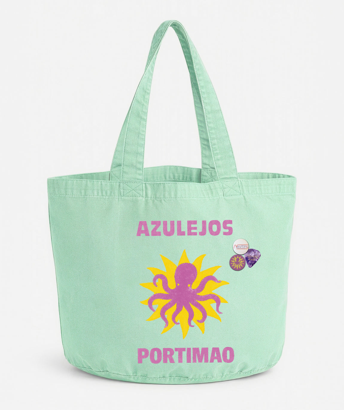 Glass April "AZUL" Tote Bag