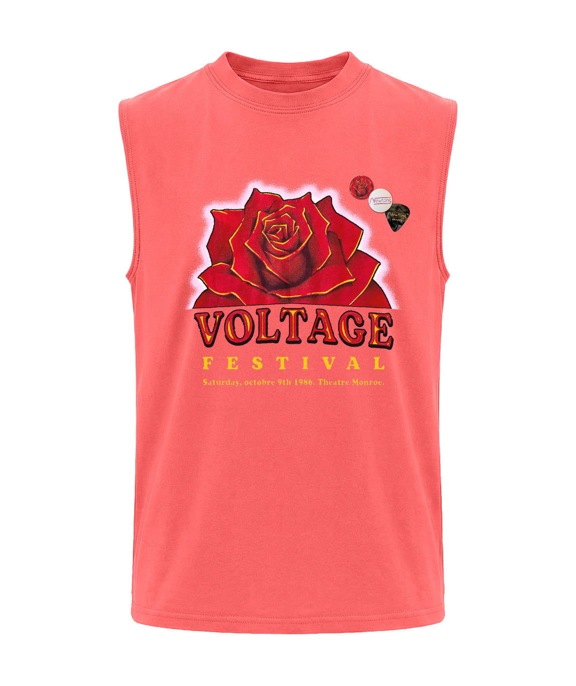 Tee shirt biker malabar "VOLTAGE"